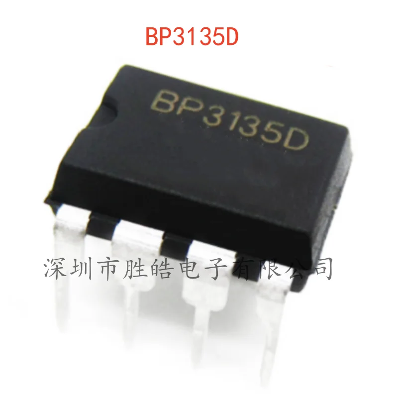 (10PCS)  NEW  BP3135D   BP3135  LED Constant Current Driver Chip  Straight In  DIP-8   BP3135D  Integrated Circuit