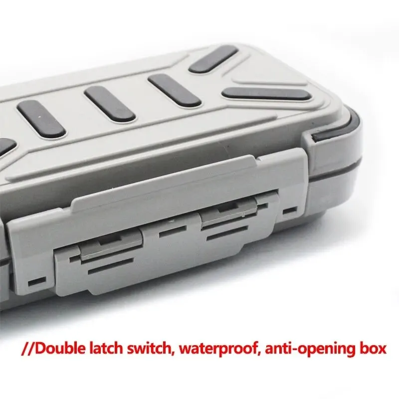 BURLE OEM And On Stocks Fishing Accessories Bait Storage Box 4 Colors Large Medium Small Size Fishing Supplies Box