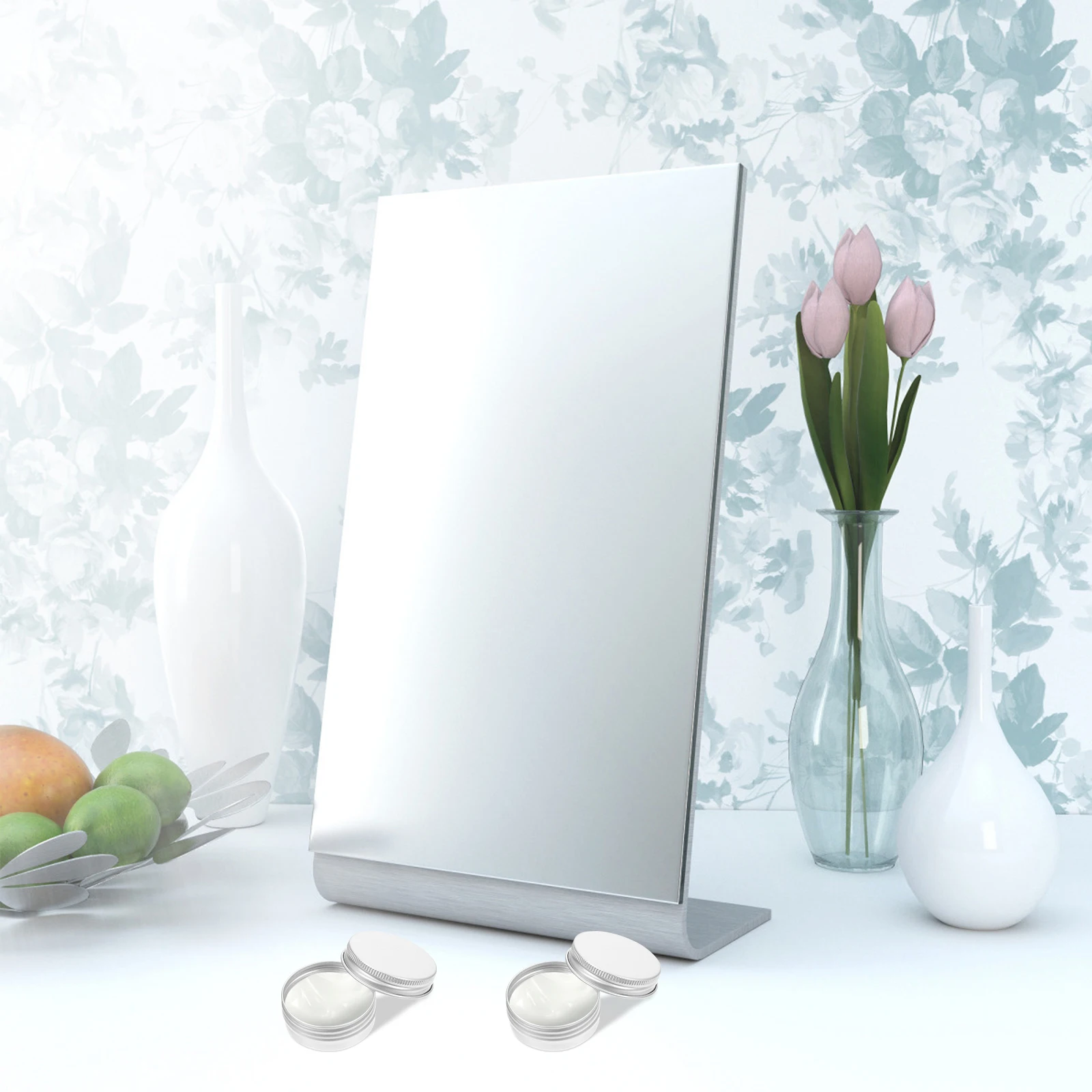 

50pcs Aluminum Box Compact Leak-Proof Travel Storage For Cream Lotion Face Mask Sample Container Refillable Portable Cosmetics