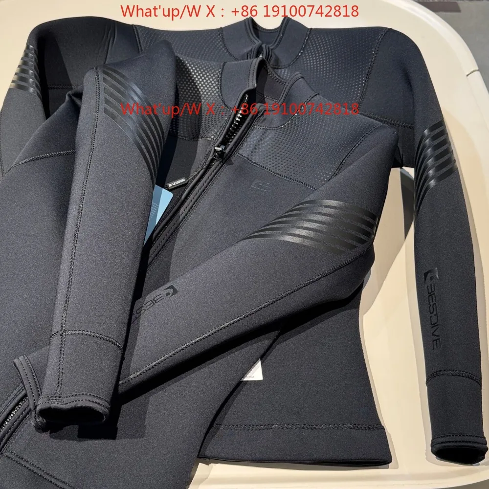 3.5Mm 5mm Black Demon Scuba Split One-piece Wetsuit Wetsuit Wetsuit