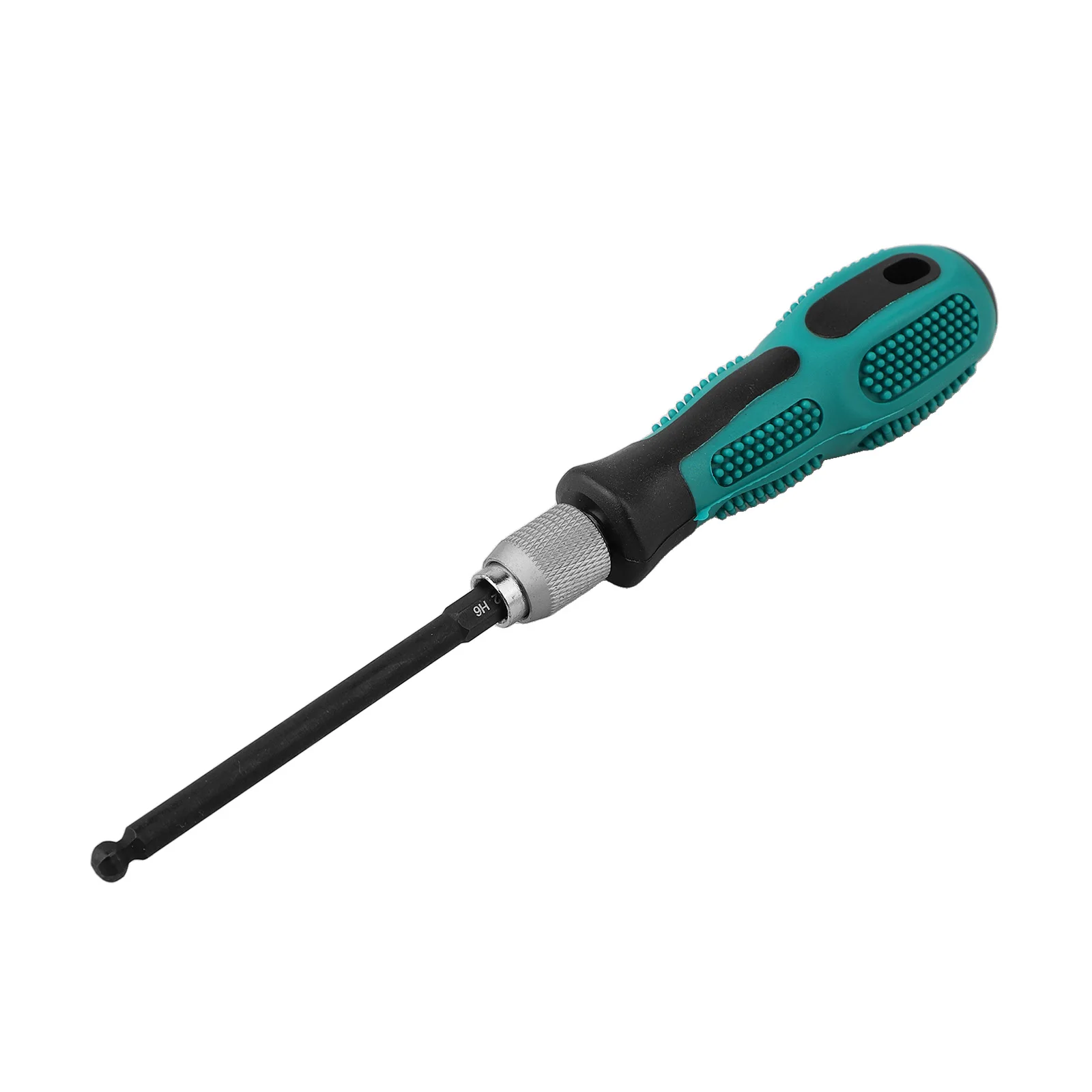 Ball End Hex Bit Set 100mm Ball Head Screwdriver Bits Set 1/4 Inch Hex Shank Magentic Tips Ball End Drill Bit Ratchet Wrench