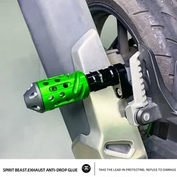 SPIRIT BEAST Modified Motorcycle Anti-dropping Glue Anti-fall Bar Protect The Car Body Anti-collision Frame for Ninja 400