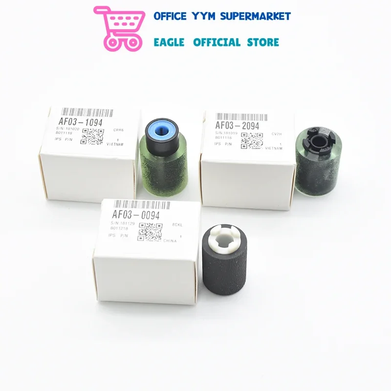 1SETS AF030094 AF031094 AF032094 Feed Separation Pickup Roller for Ricoh MP2554 MP3054 MP3554 MP C3003 C3503 C4503 C5503 2554