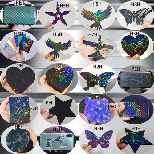 Imagen 2 del producto Placa de construcción de laboratorio Bambu X1, placa PEI de carbono, placa de bambú suave, placa de construcción de laboratorio 257x257mm A1 X1 para Bambu Lab P1S P1P Smooth PEI