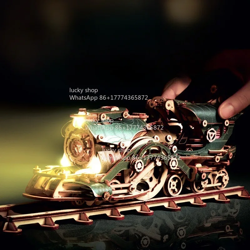 

Retro Fantasy Steam Train Decor, Handmade DIY Cat Themed Craft Ornament, Creative Birthday Present