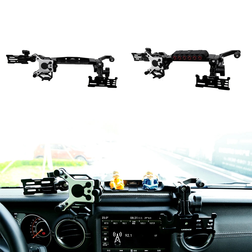 4*4 Off Road Car Interior Accessories Center Console Support Mobile Phone Holders for Jeep Wrangler