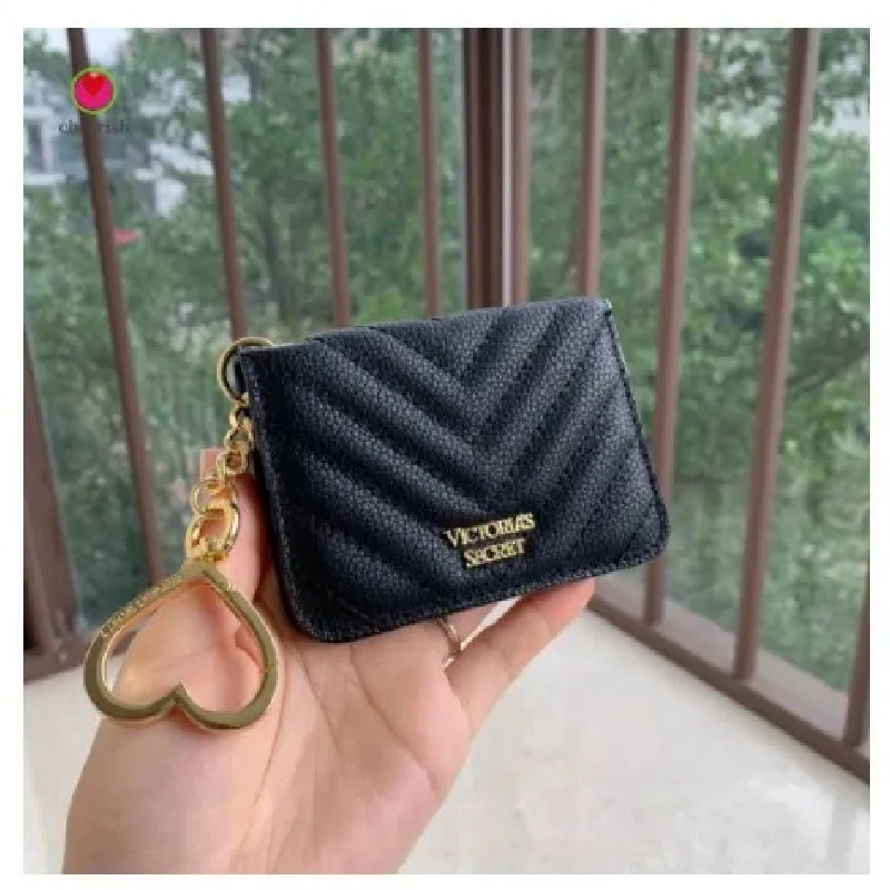 2024 New Cute Credit Card Bags For Women Pu Leather Short Bifold Wallet Gift For Mother's Day Christmas