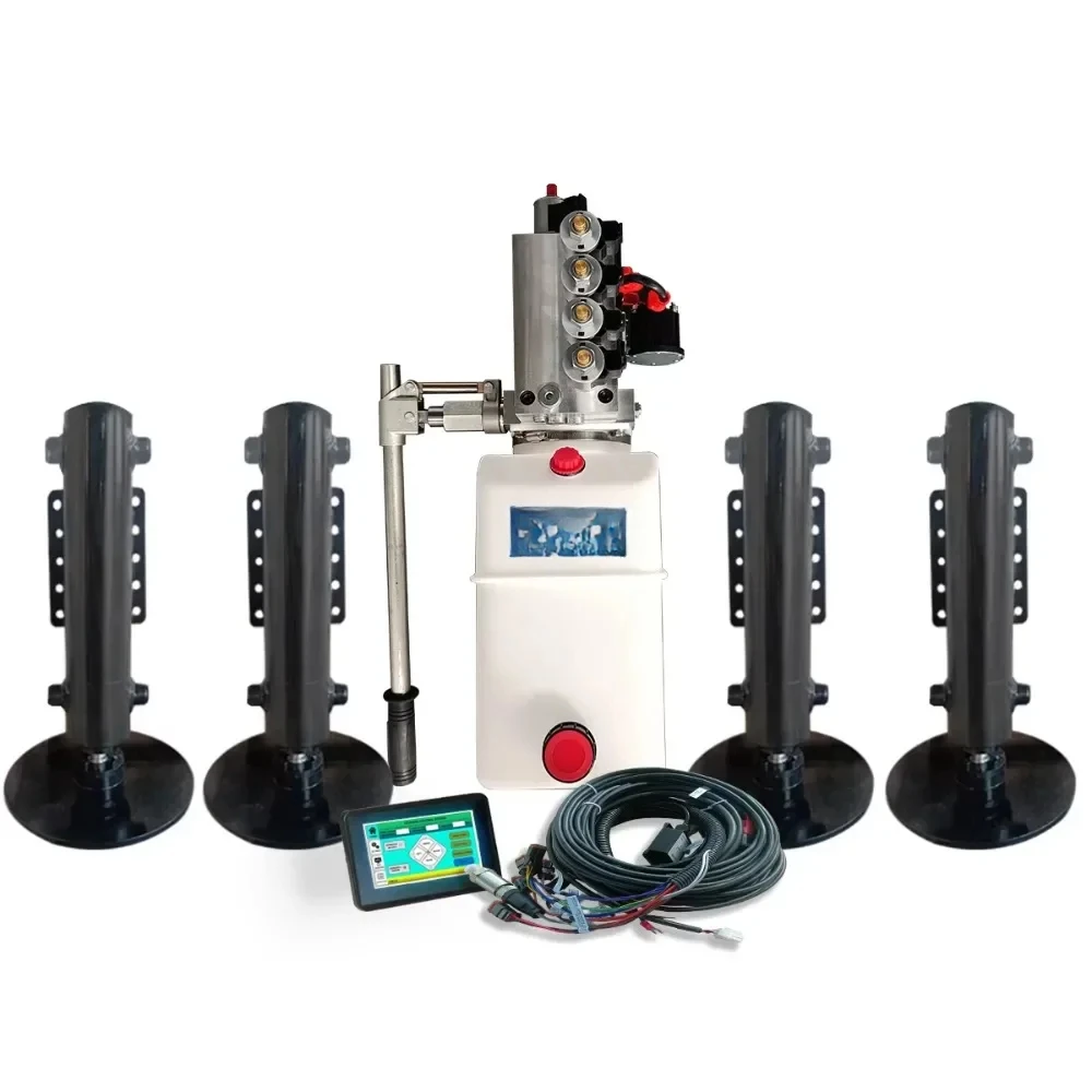 Cilindro idraulico telecomandato per vendite calde per sistema di livellamento per roulotte RV