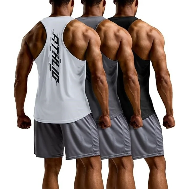 

2025 Summer Men's Vest Sportswear Quick Dry Vest Indoor Fitness Basketball Vest Breathable Men's Clothing Men's Vest