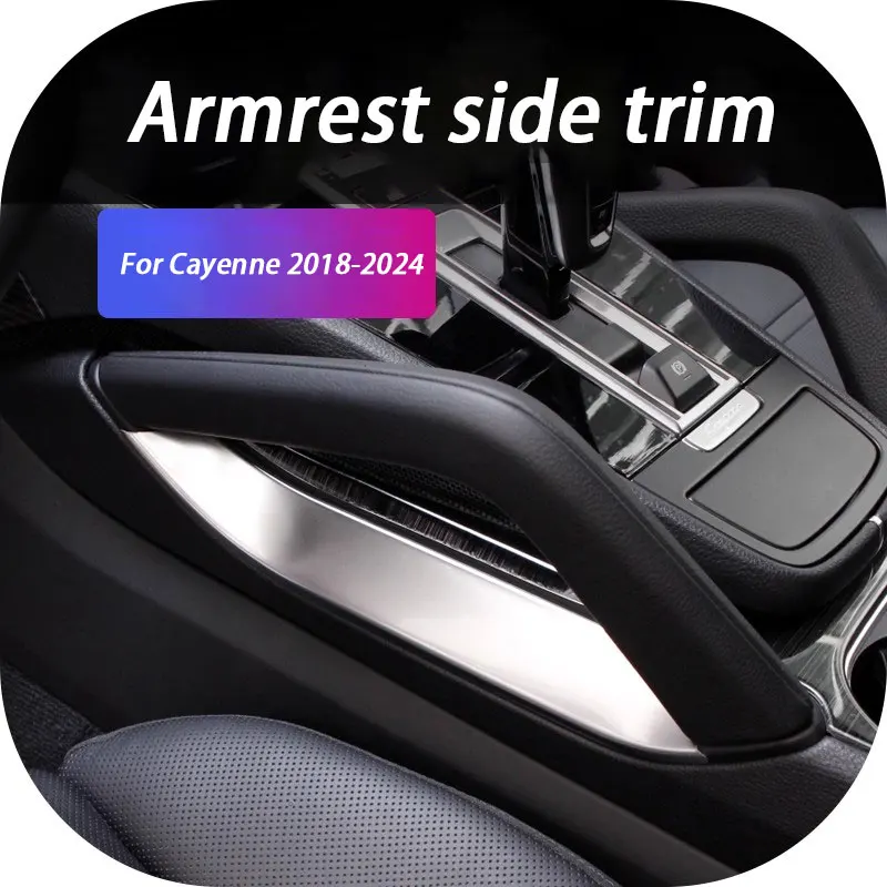 

Для Porsche Cayenne 92A 9YA 2018-2024 автомобильный упор центральной консоли подлокотник внутренняя модификация защита декоративная наклейка