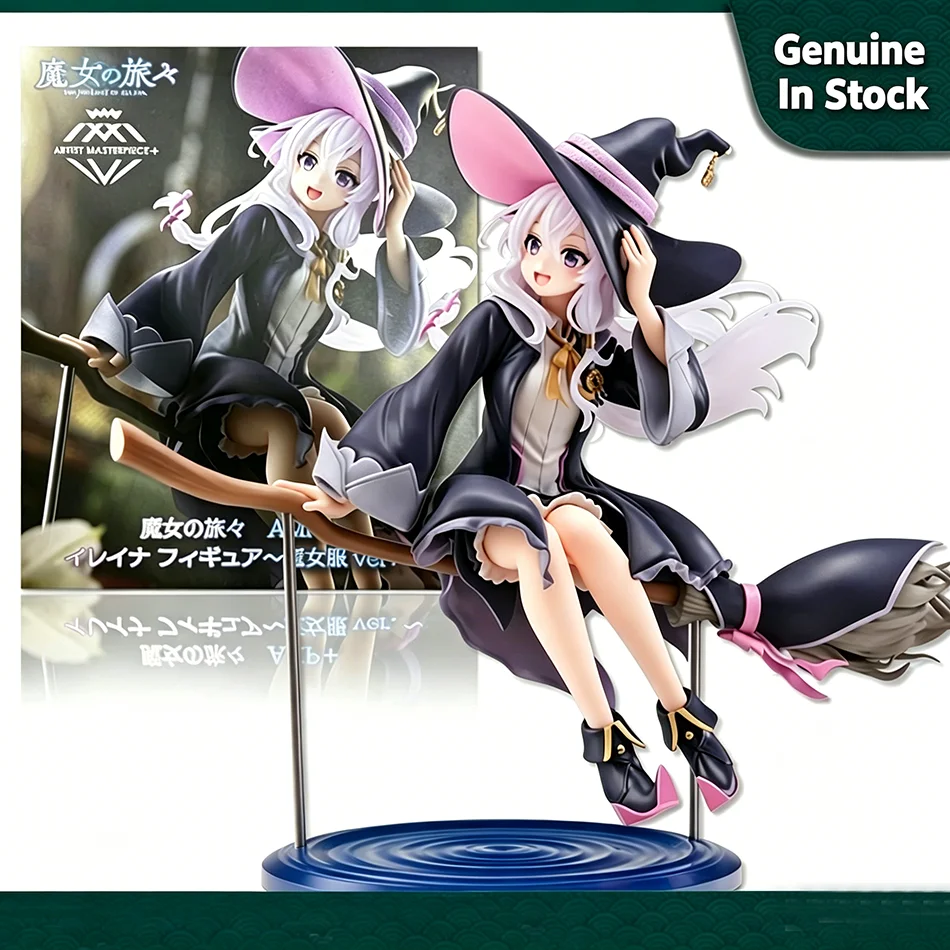 Neue Anime-Figur „Wandering Witch: The Journey Of Elaina“ 20 cm große Elaina-PVC-Actionfigur, Modellspielzeug für Kinder, Geburtstagsgeschenk