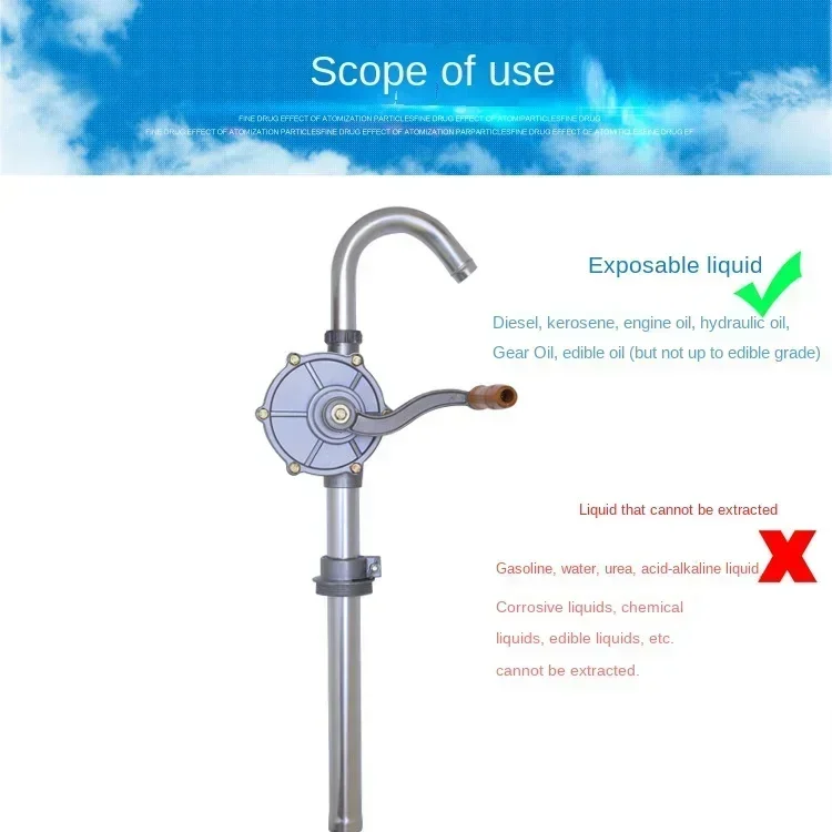 

Durable All-aluminum 25mm Hand Pump Rated Flow: 3 Rated Head: 2 Inlet Size: 32