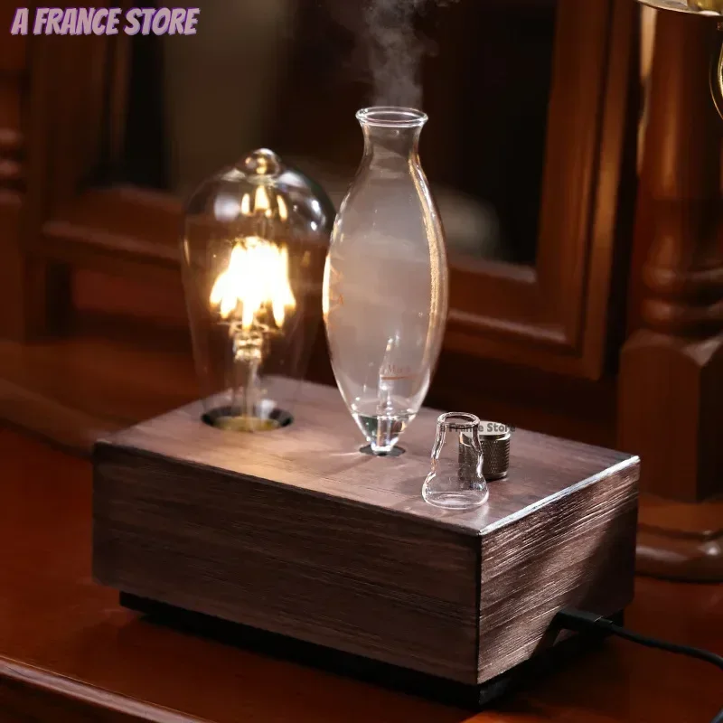 ناشر رائحة خمر التنغستن مصباح بفتيل الروائح آلة المرطب الإضاءة خشب الصندل النقي زيت طبيعي الناشر
