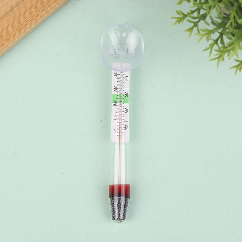 1Pc Aquarium Fresh/Salt Fish Thermometer 3D Digital Fish Tank Electronic Temperature Measurement Fish Tank Temp Meter