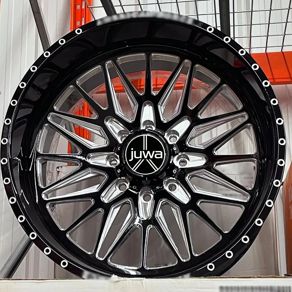 Multi Spoke Painted Racing Forged Aluminum Alloy Wheels 4x98/4x100/5x108/5x112 PCD 20mm/30mm ET Universal Small Car Rims
