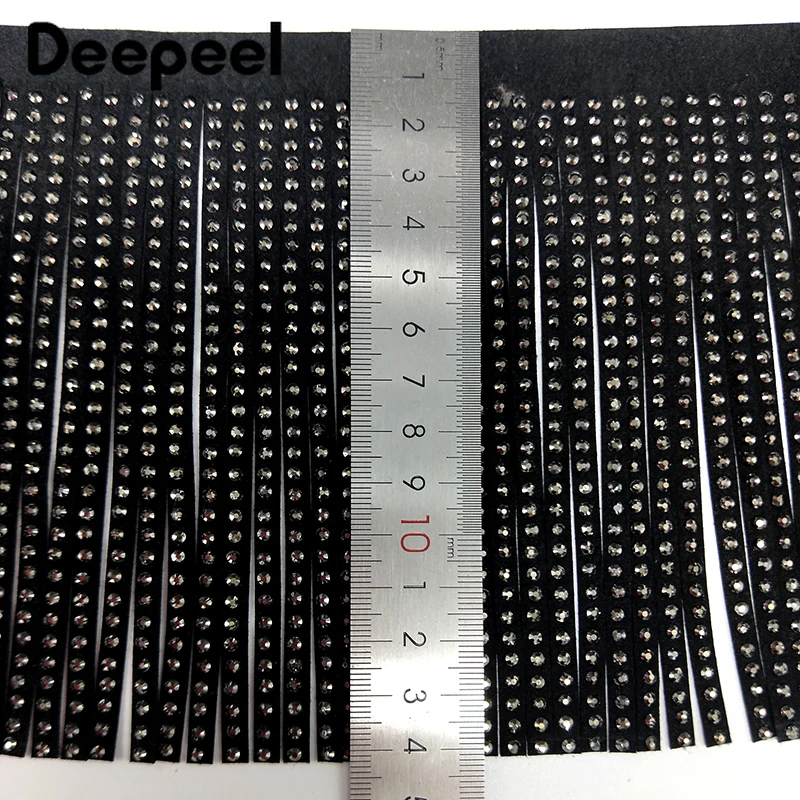 1 metr zamszowe frędzle wykończenie z frędzlami cekinowa koronka przycinanie odzież z tkaniny kurtka akcesoria do szycia odzieży 14cm szerokość