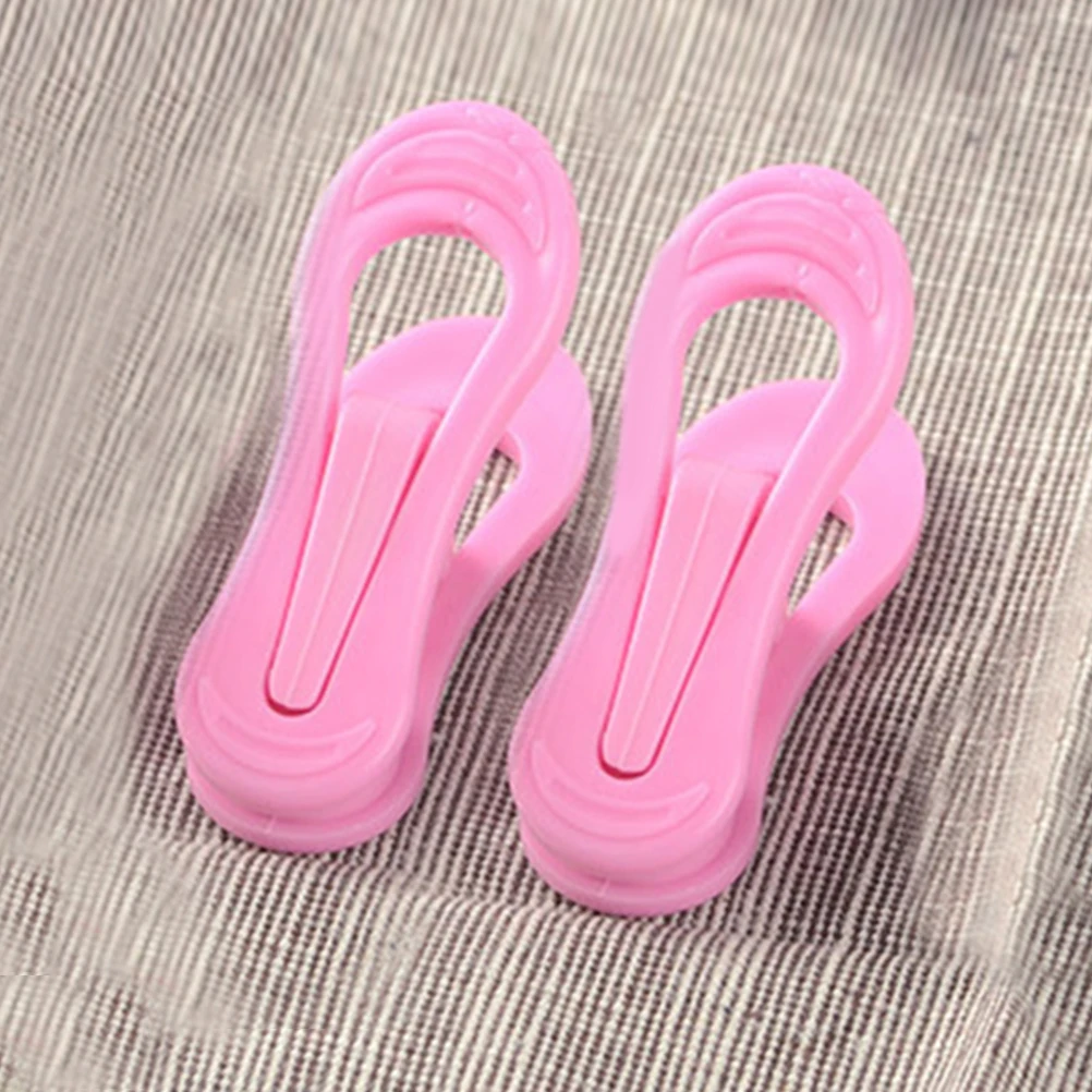 

30 Pcs Plastic Clothespins Large Size Windproof Clips Quilt Holder Pegs Clothesline Clamps Dryer Pins Laundry Hangers