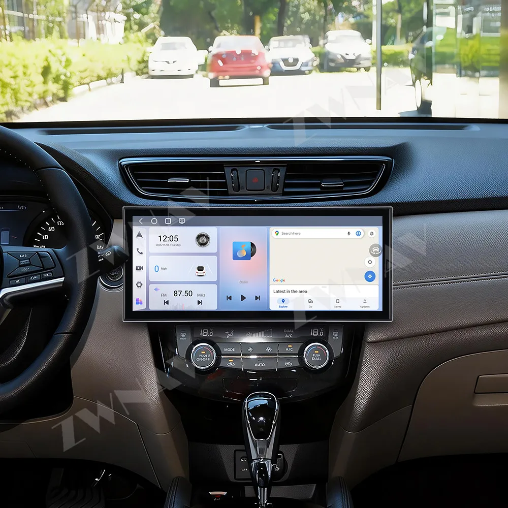 Android 15 15.8 Inch HD Touch Screen For Nissan X Trail/Qashqai 2014-2020 Car Multimedia Player Interior Accessorie Car Media