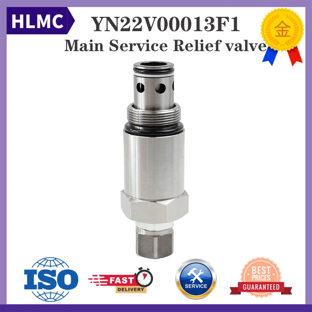 

SK60-3 SK60-5 Excavator Hydraulic Parts Main Service Relief valve YN22V00013F1 SKYFB-D10LZ5-60