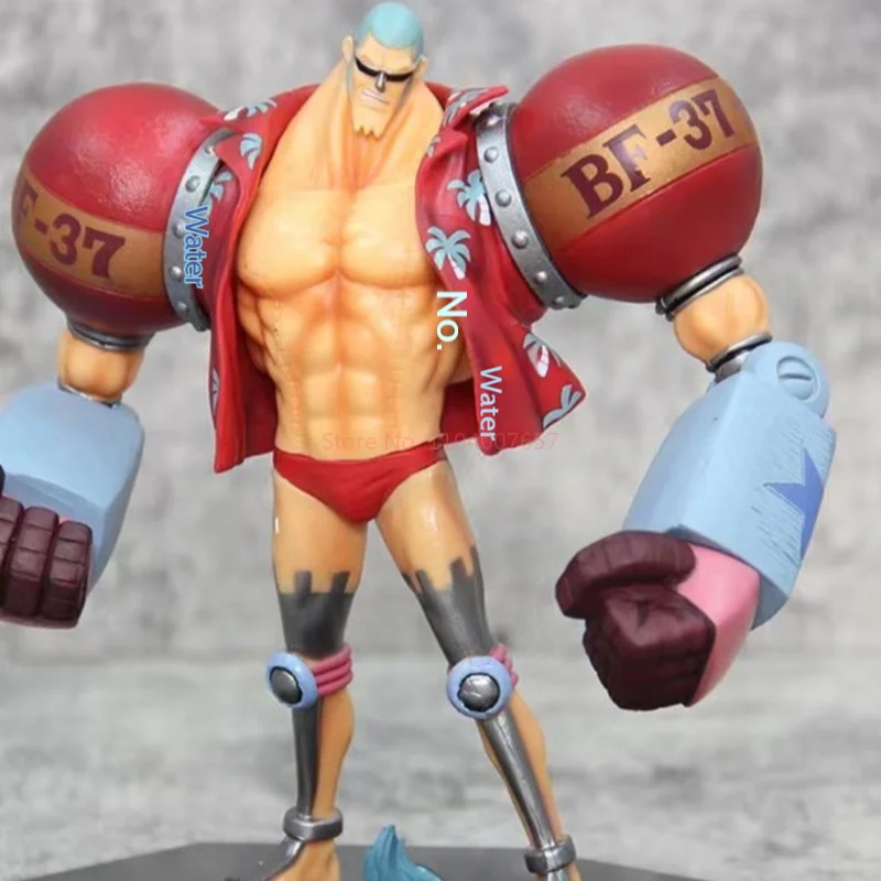 One Piece Anime Figure Gk Franky  Double Head Dx Anime Peripheral Model Action Figures Statue Collectible Decoration Doll Toys