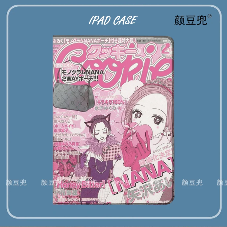 

Oosaki Nana Cartoon Anime For iPad Air 3 4 5 10.9 Mini 5 6 For Pro 12.9 11 10.5 Luxury Silicone For iPad 10th Protective Shell