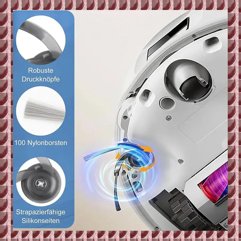 

A95G для робота-пылесоса Roborock Qrevo Curv, запасные части, основная боковая щетка, фильтр Hepa, швабра, тканевые мешки для пыли
