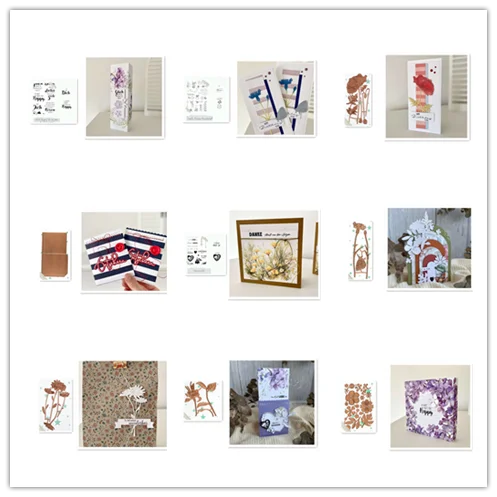 

Штампы и штампы для вырезания цветов для скрапбукинга/фотоальбома