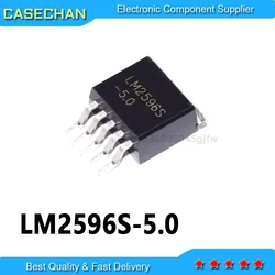 10PCS LM2596S-5.0 LM2596SX-5.0 LM2596-5.0 TO-263