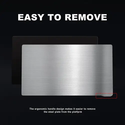 Imagen 2 del producto Placa de construcción de impresora 3D de resina, placa Flexible de acero con resorte con Base magnética para ELEGOO Saturn/Mars Anycubic Photon Mono 4K 6K