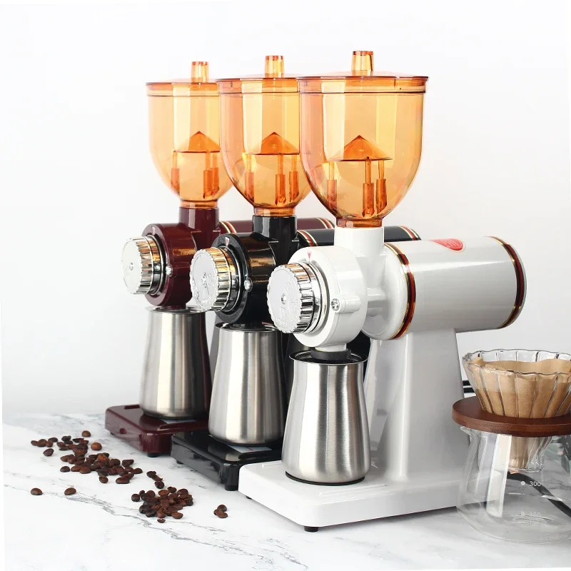 Electric Bean Grinder Household Coffee Grinder Commercial Adjustable Thickness Italian Half Pound Crusher Hand Punch