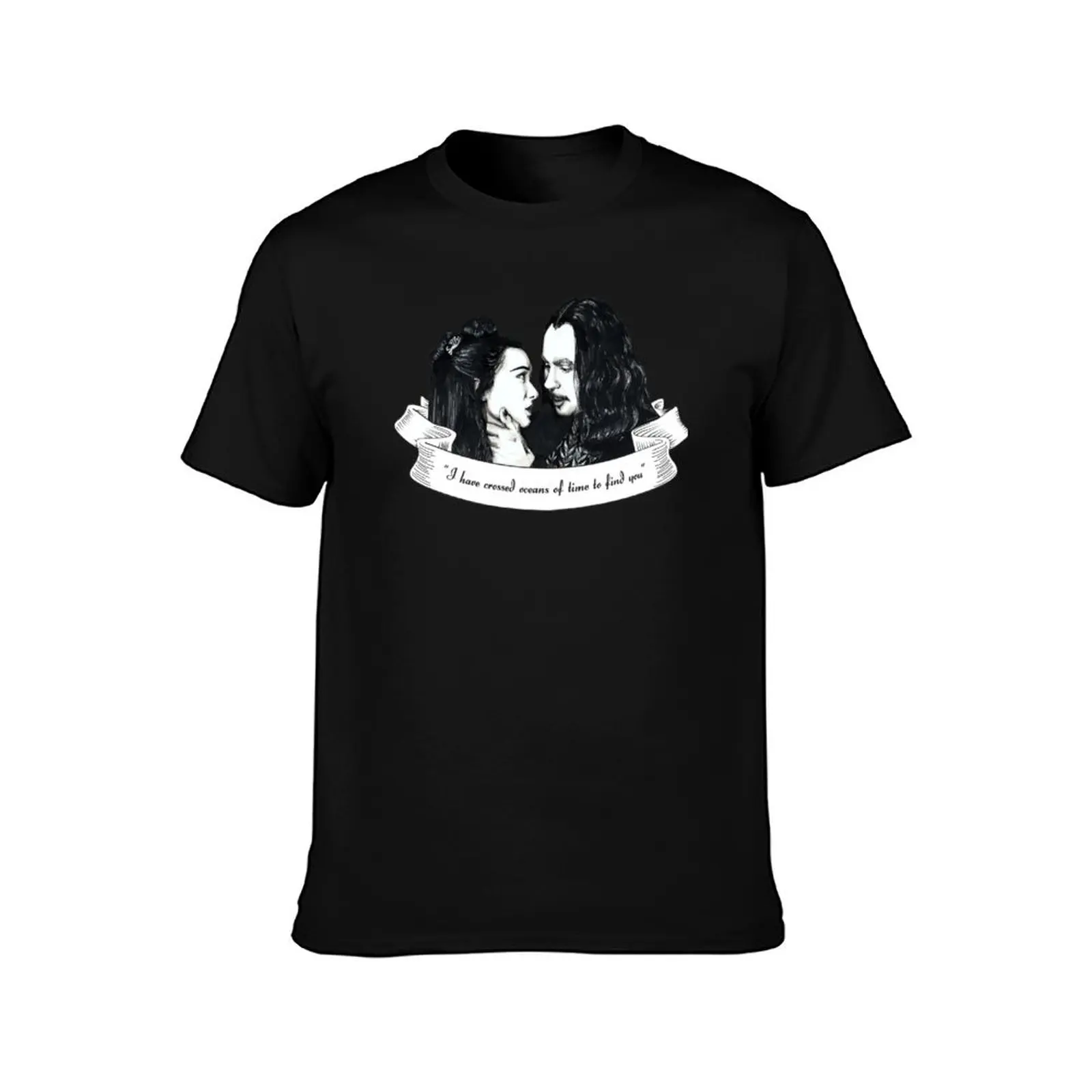 Dracula and Mina T-Shirt Summer Sports Quick Dry T-Shirt