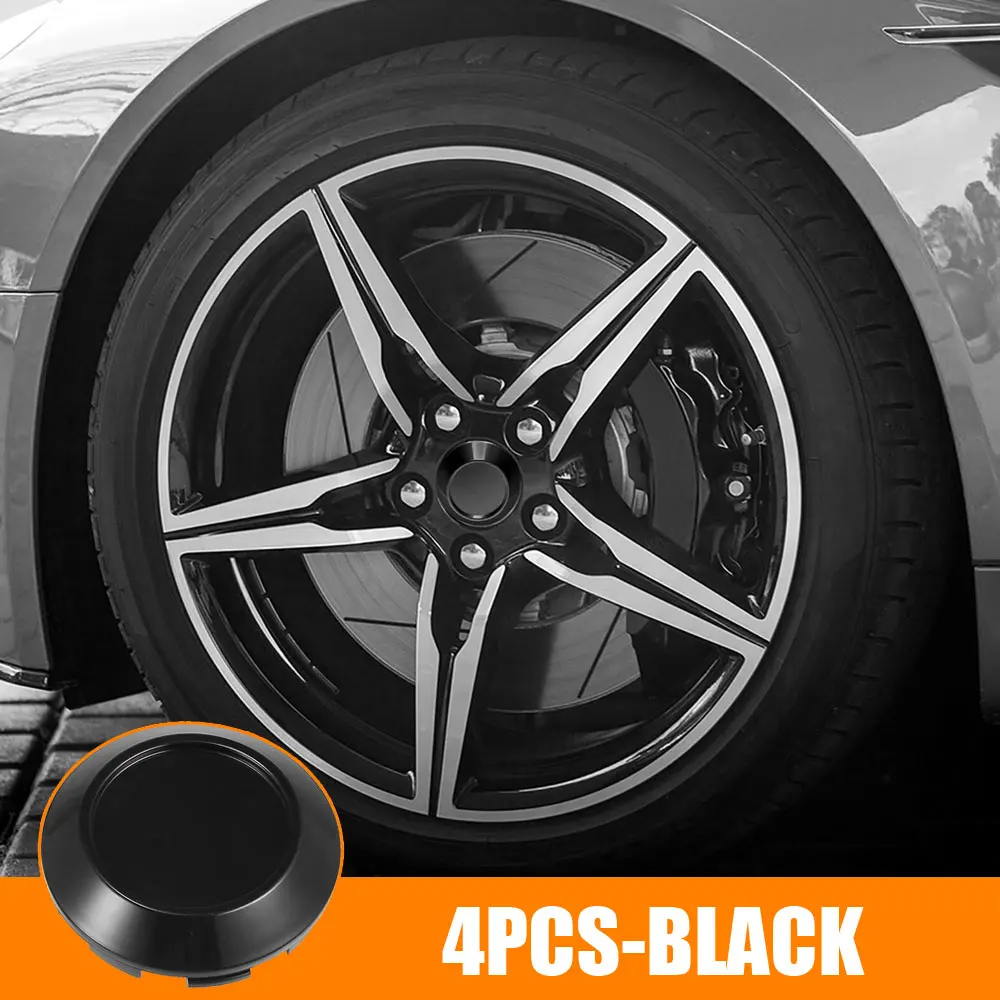 

4pcs Car Plastic Wheel Tyre Center Hub Caps Car Auto Replacement Tire Center Hub Decor Covers for Peugeot Volvo Benz Accessories