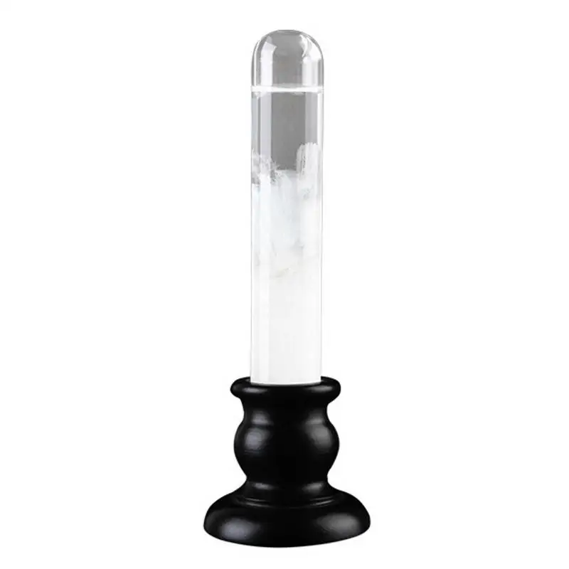 Storm Glass Weather Station Tubular-Shaped Storm Glass Weather Forecaster Decorative Holiday Gifts Home Furnishings Gifts For