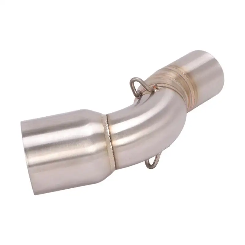 For Benelli BJ300GS 302R Any year Motorcycle Exhaust Pipe Middle Link Tube Slip On Muffler Pipe 51MM