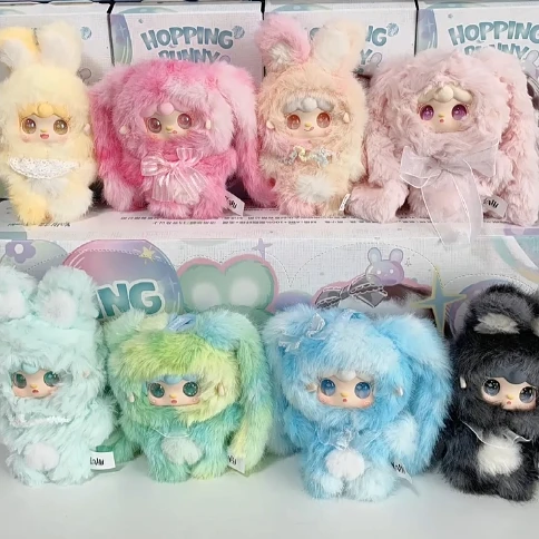 

Новая серия Yooki Hopping Bunny, слепая коробка Yooki, виниловая кукла с лицом, сумка-сюрприз, подвеска, модные игрушки, украшения, лучший подарок, детский друг