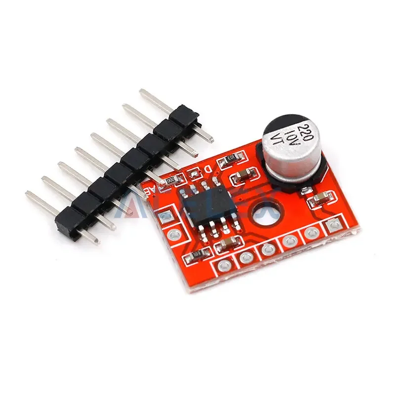 Super Mini Digital Amplifier Board 1* 5W Class D Digital 2.5V To 5.5V Power Amplifier Board Efficient Class AB D Optional