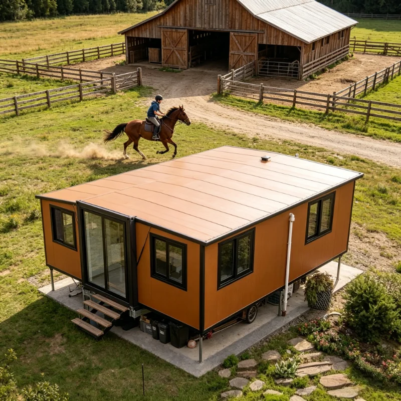 3 Bedroom 2 Bathroom 1kitchen Complete Container Houses Prefabricated House for Site Office Worker Housing and Temporary Living