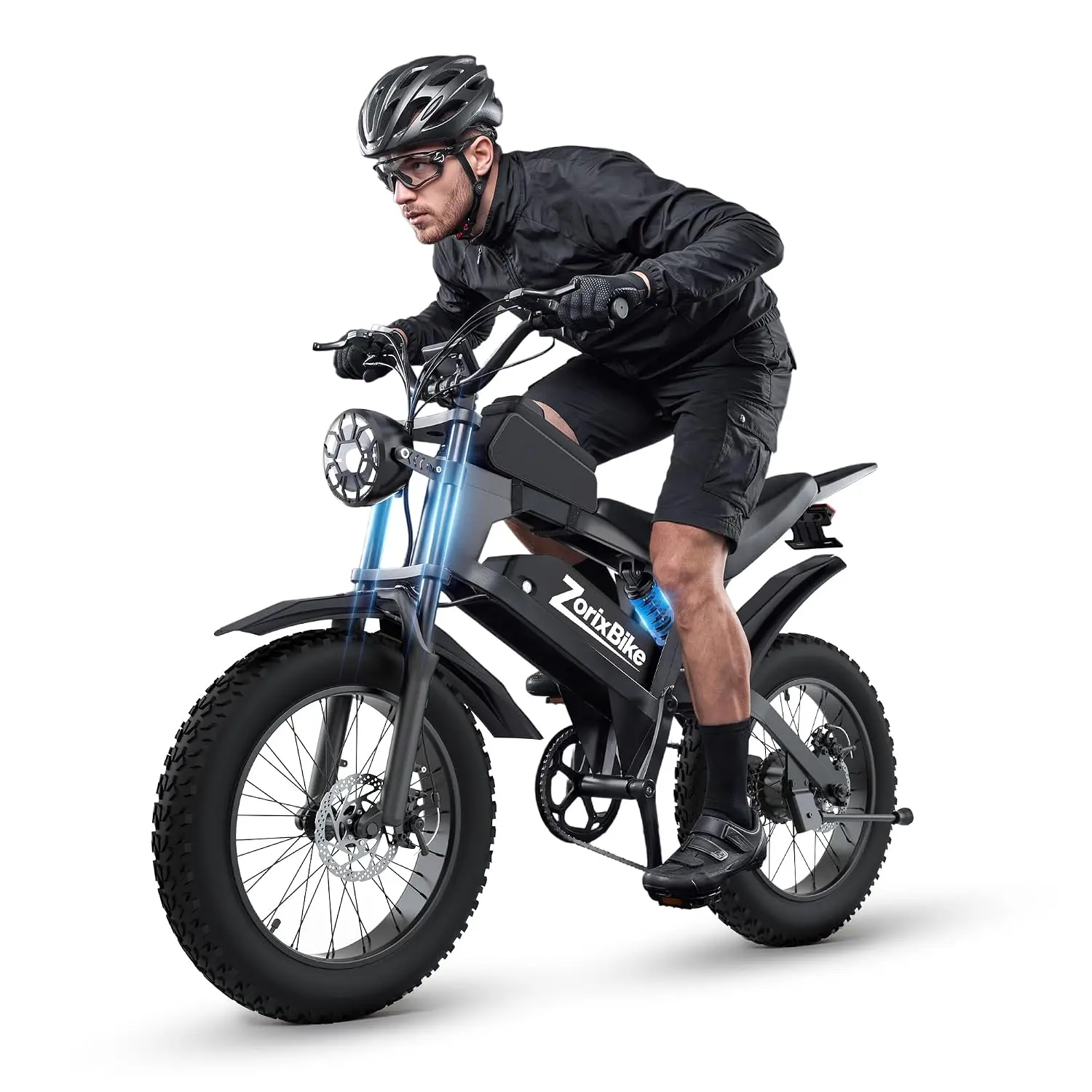 Retro Electric Bike for Adults, 1500/3000W Peak Motor Ebike-20