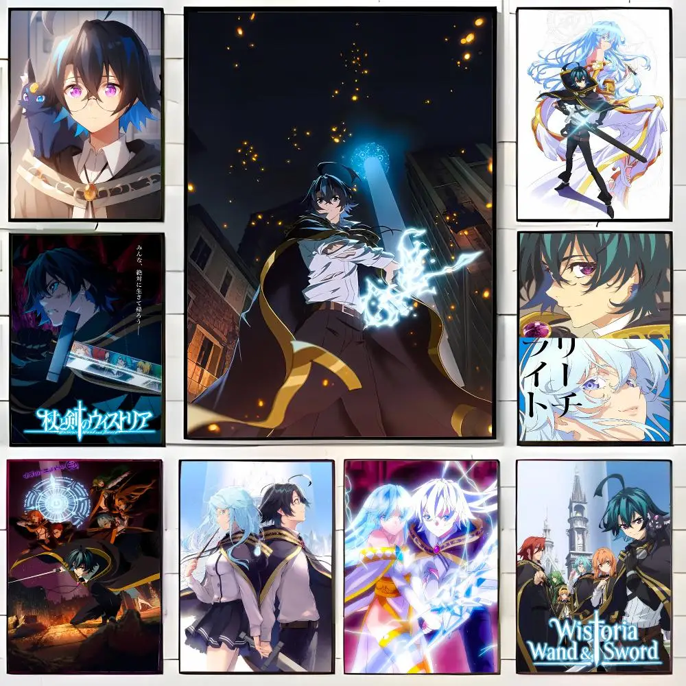 Fantasy Manga W-Wistoria Wand and Sword Poster Wall Art Print Decorative Mural Home Decor Gift Unframed