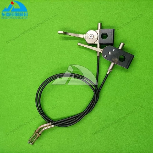 1 مجموعة (2 قطعة) كابل لرولاند 700 إعادة توجيه مصاصة كابل خط قطع غيار الماكينات اليسرى واليمنى نوعية جيدة كابل مصاصة #1