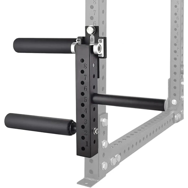 Power Rack montierte Beins trecker-und Curl-Maschine für 16mm/18mm /26mm Öffnung, sitzender Beins trecker für das Heim-Fitness studio