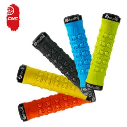 CNC Bikes Handlebar Grips Anti-skid MTB Grips Lock on Bike Handle Bar Grip Shock-absorbing Cycling Grip 22.2mm Bicycle Accessori