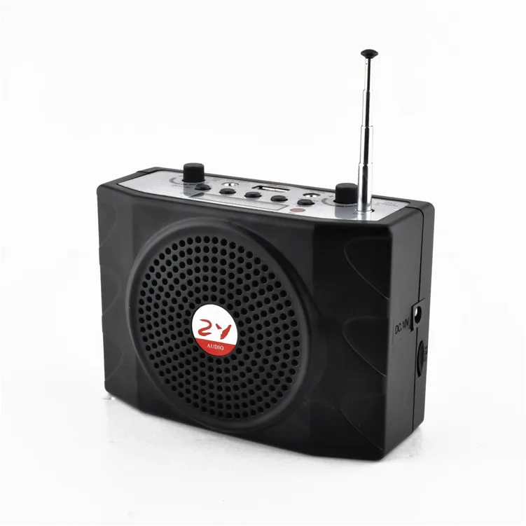 

KU-898 Battery Powered Mini Portable Voice Amplifier with for Bluetooth & AUX for Mobile Phone and Outdoor Use