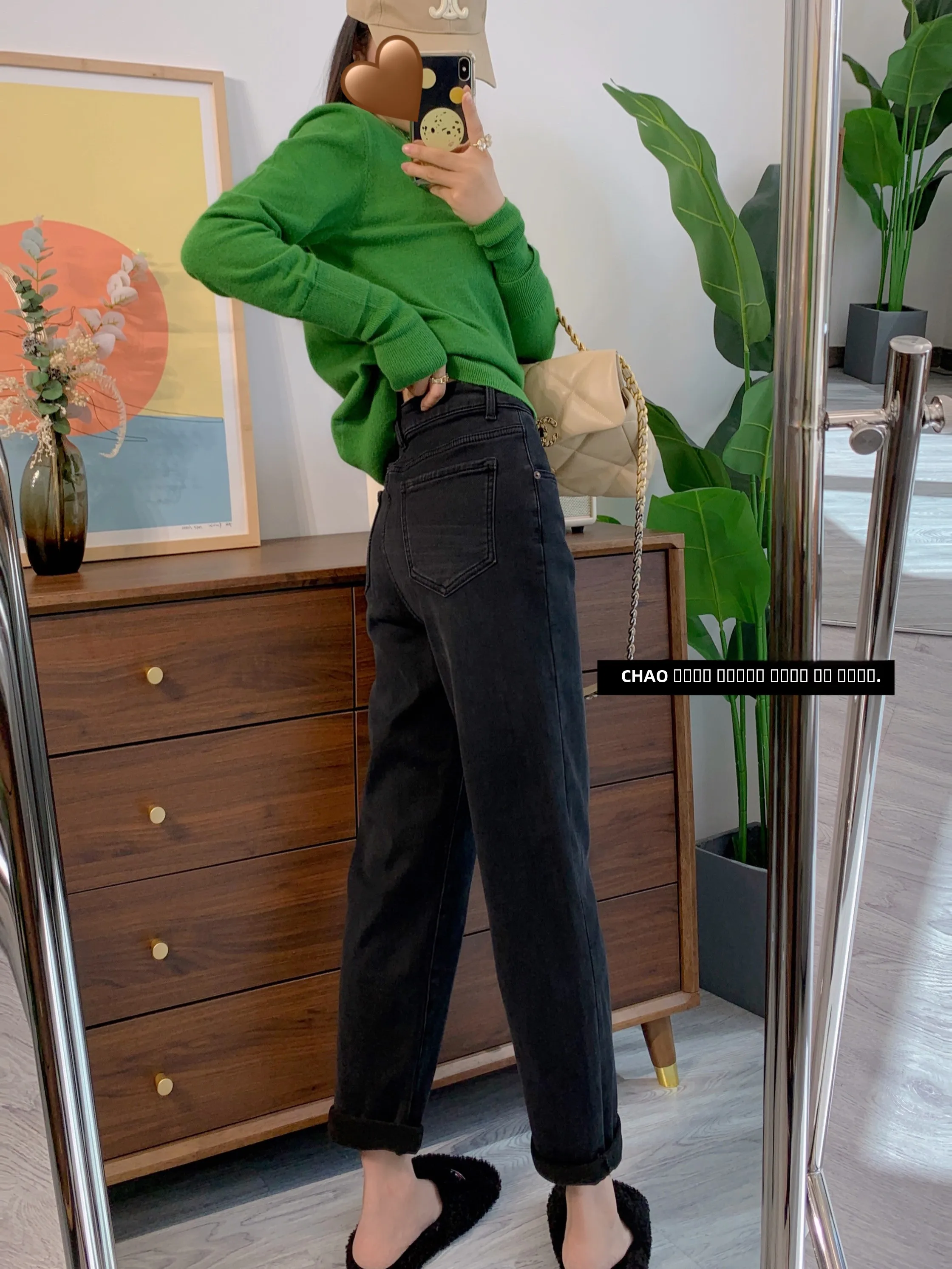 

Джинсы-харлан с высокой талией, классические, свободные, повседневные, с эффектом стройности, женские, премиум-качество, хлопок, стрейч-деним