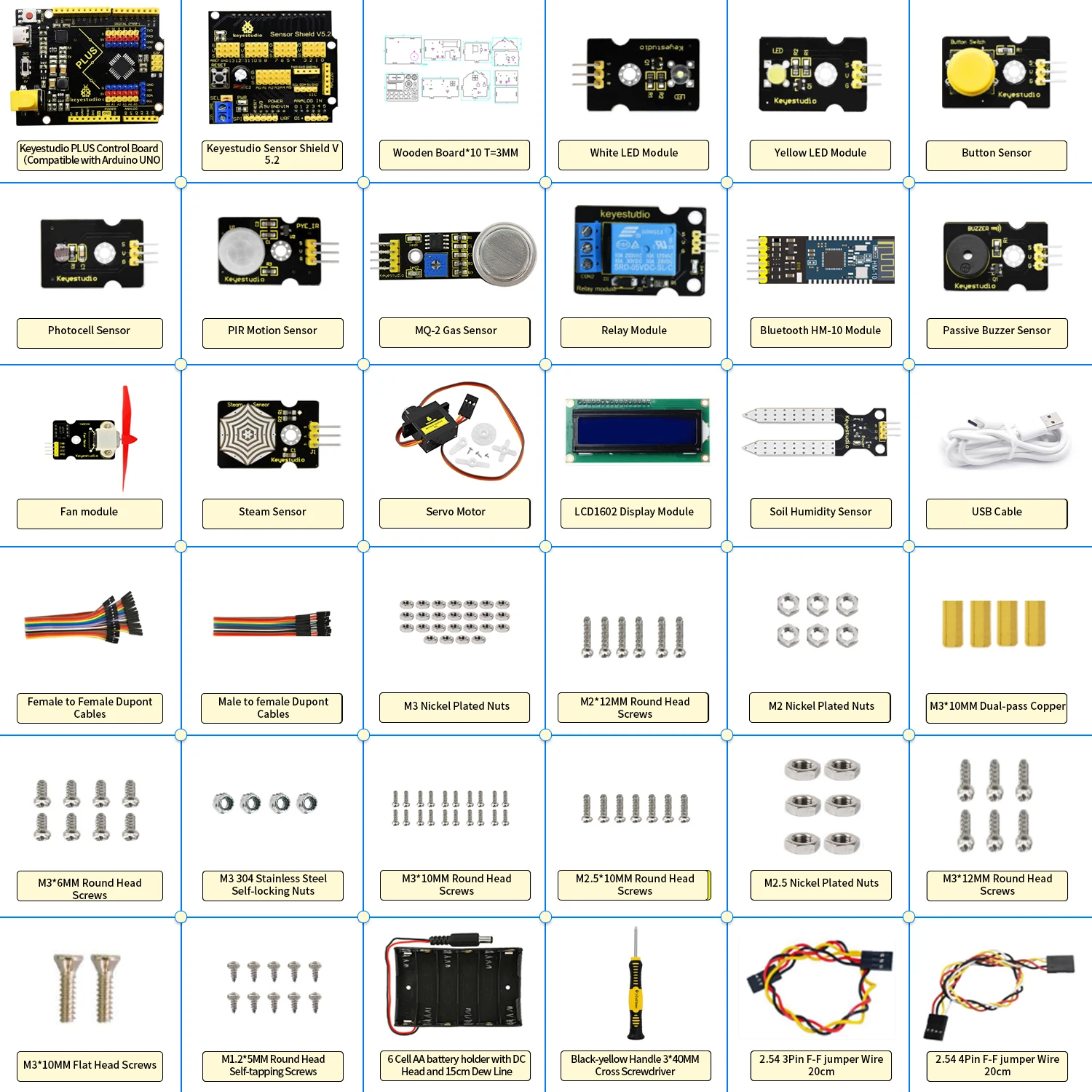 Keyestudio Smart Home Kit For Arduino With UNOPlus Board C language Mixly and Scratch Programming STEM DIY House Kit For Arduino