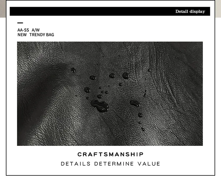 Herrenmode, lässige Umhängetasche, große Kapazität, leicht, schlichtes Design, Hüfttasche, Outdoor-Sport-Rucksack, vielseitig einsetzbar für den täglichen Gebrauch. – Detail 3