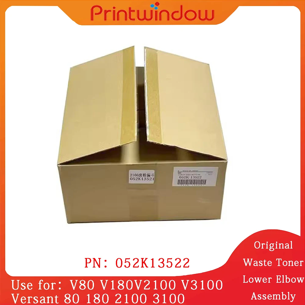 052K13522 Original Waste Toner Lower Elbow Assembly for Xerox V80 V180 V2100 V3100 Versant 80 180 2100 3100 052K13521 052K13520