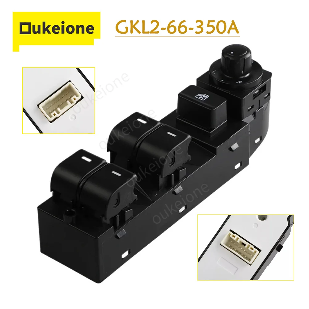 

For Mazda 6 2014 2015 2016 LHD 14+12Pin Electric Master Power Window Control Switch Button GKL2-66-350A GKL266350A Auto Parts