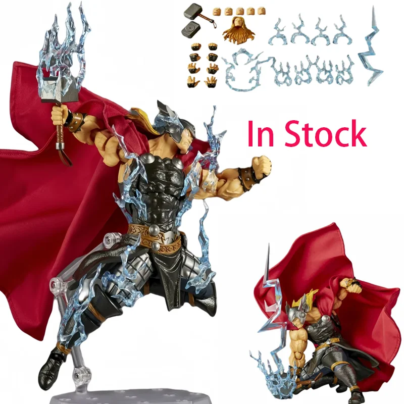 

Новые игрушки Thor Toys AC Factory: первая партия фигурок Тора Kaiyodo Amazing Yamaguchi Revoltech, коллекционные модели аниме-фигурок.