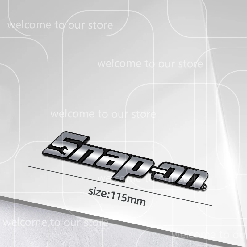 ثلاثية الأبعاد المعدنية المفاجئة على أدوات صندوق الأدوات ملصق مصبغة سبائك الزنك شعار ل صندوق أدوات صندوق أدوات وضع العلامات شارة شعار ملصق مائي اكسسوارات #2